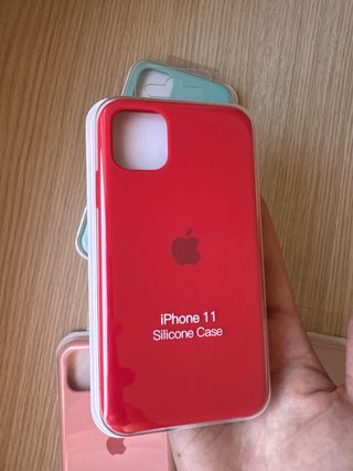 Fundas Silicona iPhone 11 Apple (4 Colores)