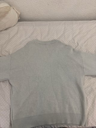 Jersey Bershka gris talla M