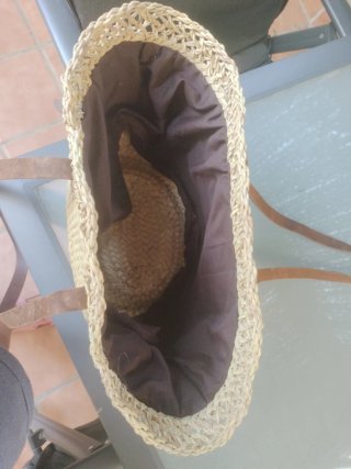 Bolso de paja pequeño