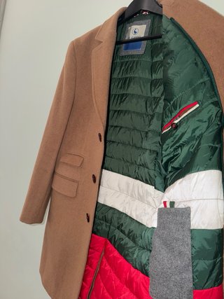 Abrigo El Ganso Camel Talla S