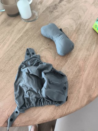 Mochila Portabebés Gris Boba