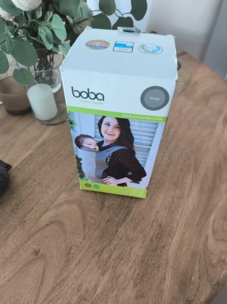 Mochila Portabebés Gris Boba