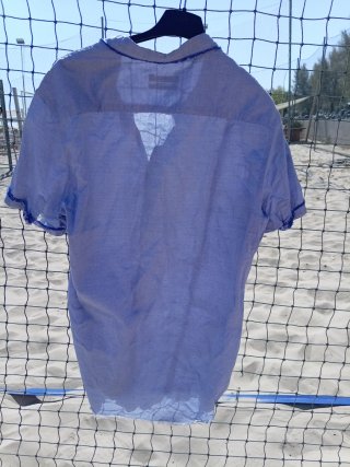 Camicia azzurra uomo