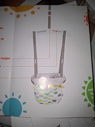 Columpio infantil para puerta