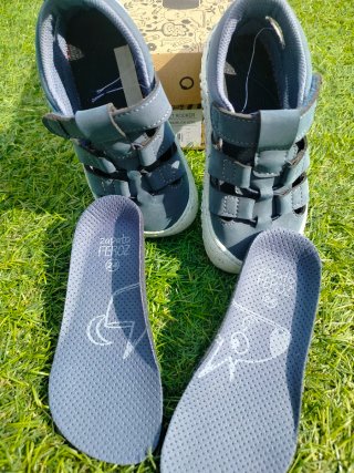 Sandalias Zapato Feroz Azul Talla 24