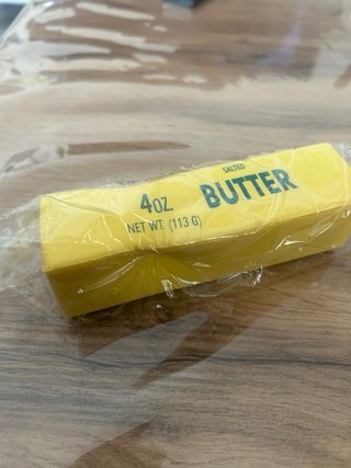 Paquete de 4 barras de mantequilla (113g c/u)