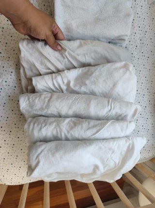 Cuna Ikea Sniglar + Colchón Skönast + Lote Textil