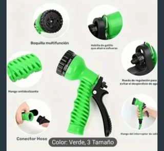Manguera Extensible 30m Verde