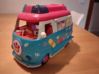Conjunto Pin y Pon: Helicóptero, Casa y Furgoneta