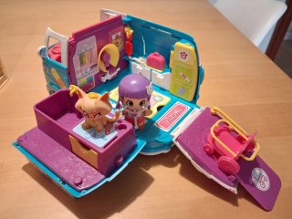 Conjunto Pin y Pon: Helicóptero, Casa y Furgoneta