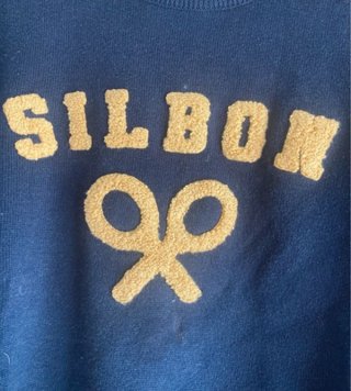 Jersey SILBON azul con logo tenis