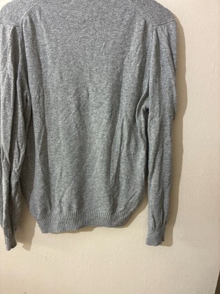 Jersey Zara Hombre Talla L Gris