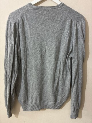 Jersey Zara Hombre Talla L Gris