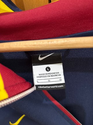Chaqueta FC Barcelona Nike Azul y Roja
