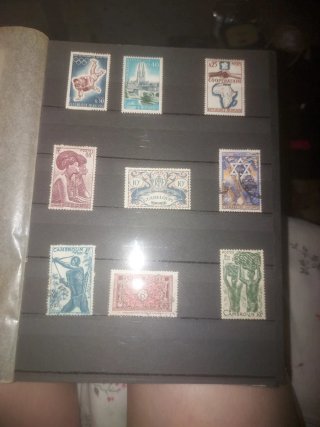 Colección sellos Mónaco antiguos