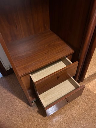 Armario grande madera con espejo