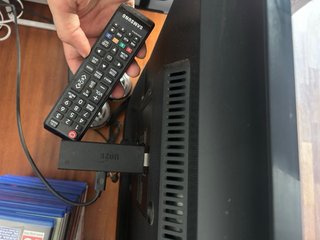 TV Samsung 32 + Fire TV Stick