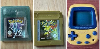 Pack Pokémon Game Boy: Cristal y Oro