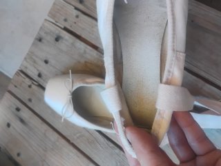 Zapatillas de ballet punta rosa