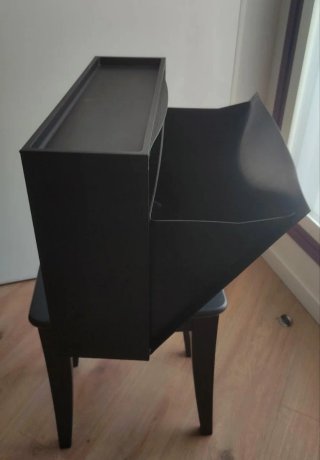 Zapatero/almacenaje IKEA Trones Negro (3 uds)