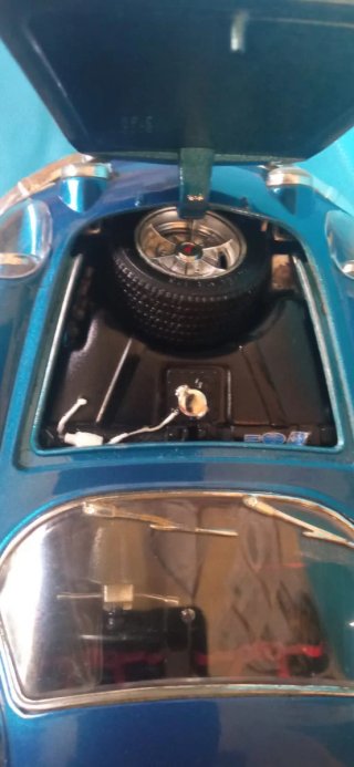 Maqueta Renault Alpine A110 Azul