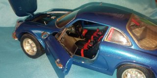 Maqueta Renault Alpine A110 Azul
