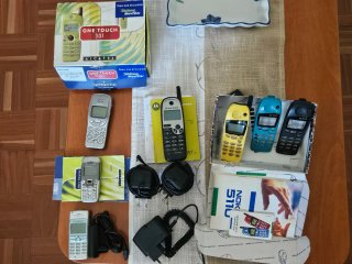 Lote móviles antiguos: varias marcas