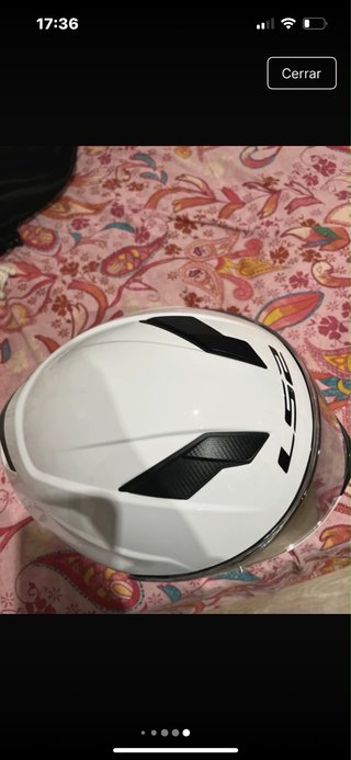 Casco Moto L52 Blanco Muy Poco Usado talla XS