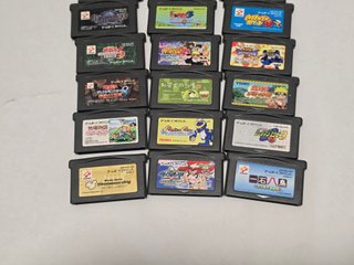JP - lote 18 juegos game boy advance originales