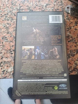 El Señor de los Anillos VHS