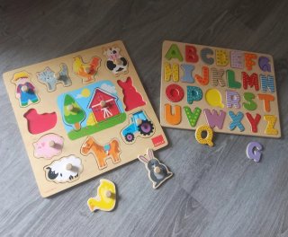 Puzzles de madera educativos