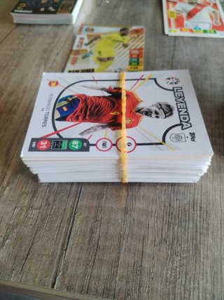 Lote cromos y sobres fútbol Panini