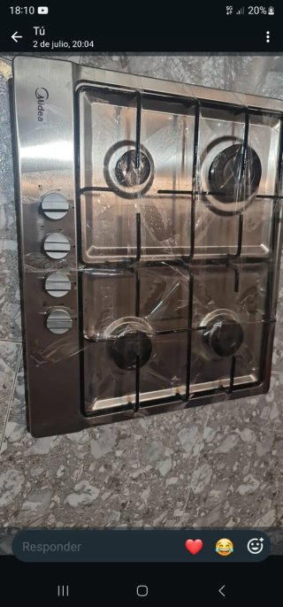Placa de gas Midea