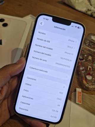 iPhone 13 128GB Rosa