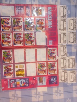 Cambio cromos Liga de Fútbol temporada 2025-26.