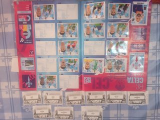 Cambio cromos Liga de Fútbol temporada 2025-26.