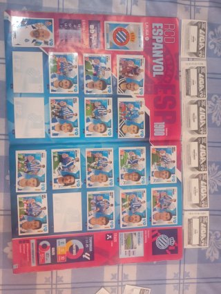 Cambio cromos Liga de Fútbol temporada 2025-26.
