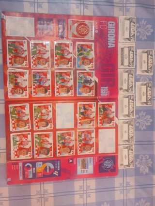 Cambio cromos Liga de Fútbol temporada 2025-26.