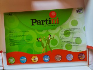 Juego de mesa Partini de Parker