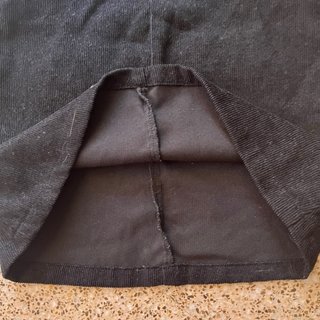 Vestido Pana Negro Niña