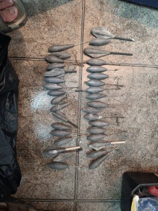 Plomos de pesca variados