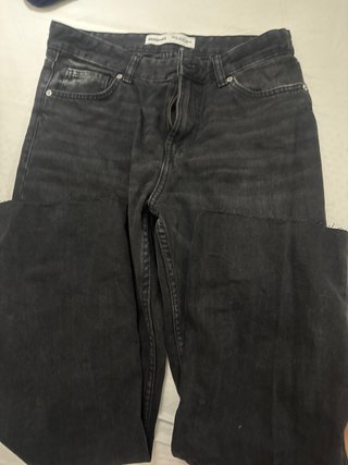 Pantalones vaqueros negros Bershka mujer