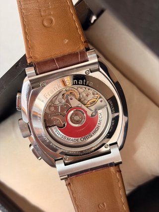 Reloj Oris Frank Sinatra Chronograph Automático