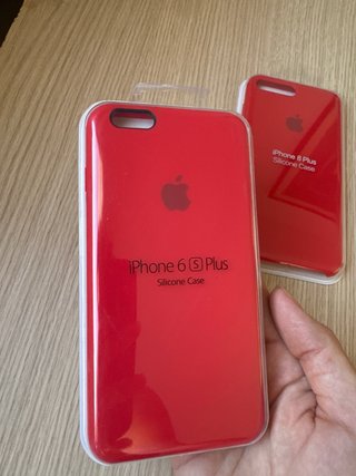 Cover in silicone per iPhone 6s Plus e 8 Plus