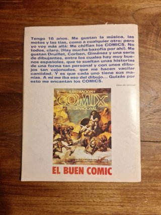 Cómic zona 84, cómic 1984