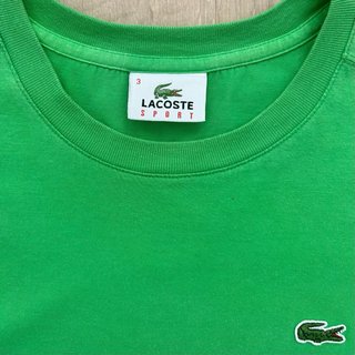 Camiseta Lacoste Sport Verde Talla M