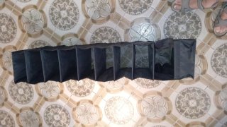 Organizador Colgante Armario Ikea Negro