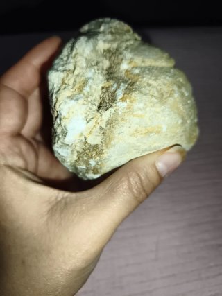Geoda de cuarzo cristalina
