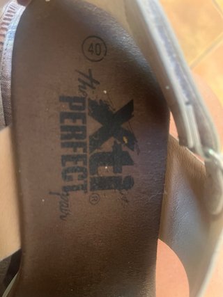 Sandalias XTI Talla 40/Plateadas