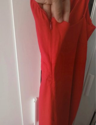 Vestido rojo Zara